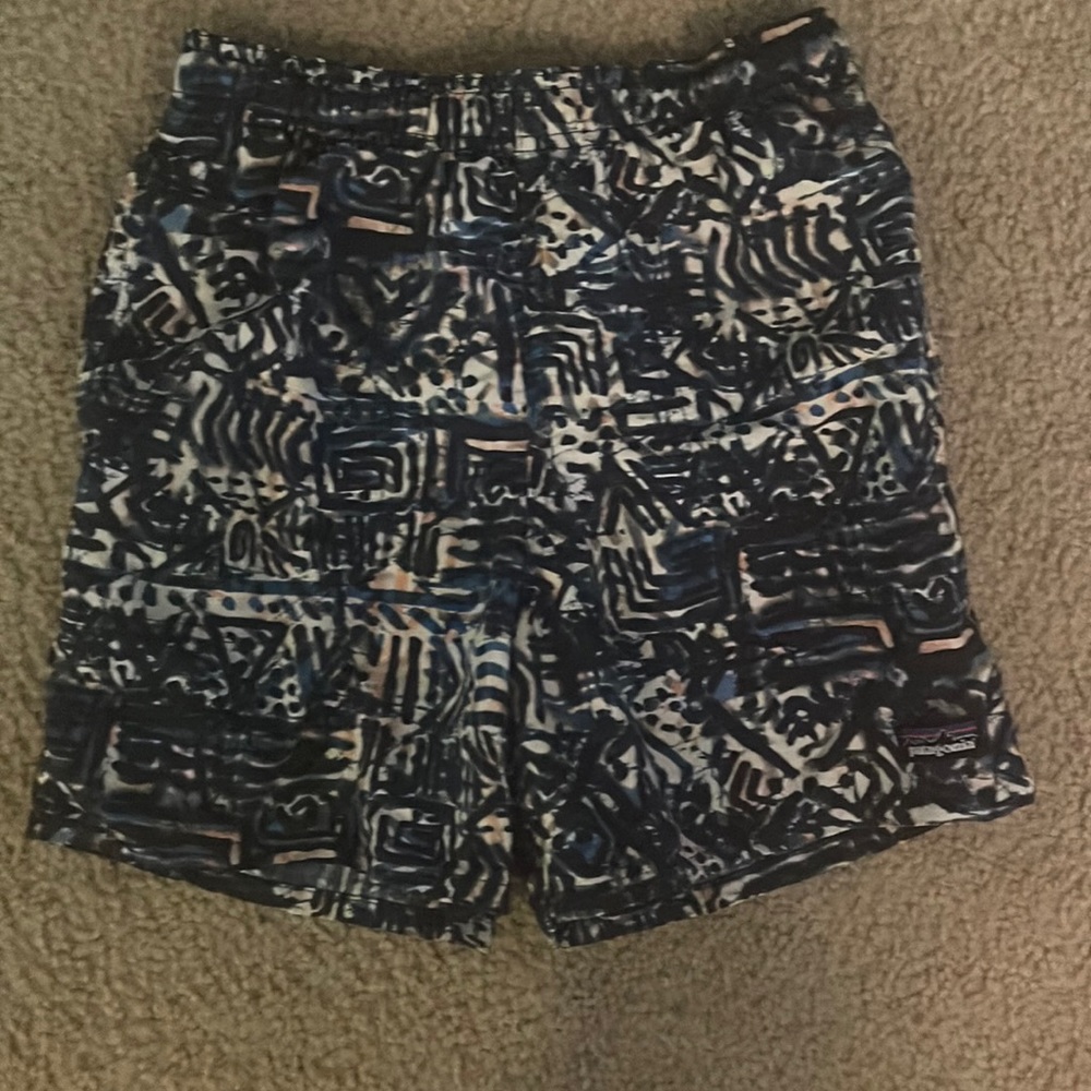 Patagonia kids swim shorts.